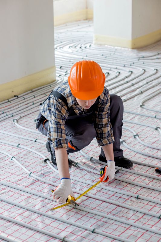 Wall Heating Installation